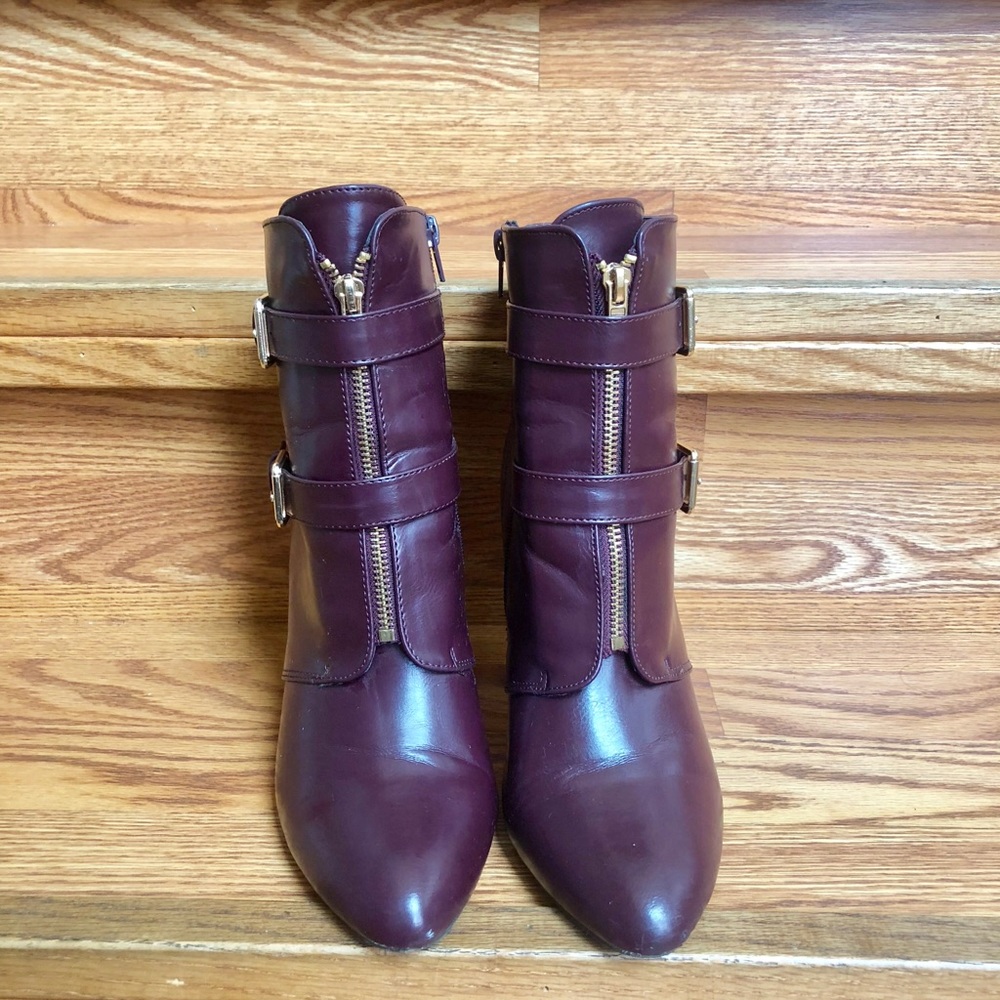 Maroon Booties - Picture 2 of 3